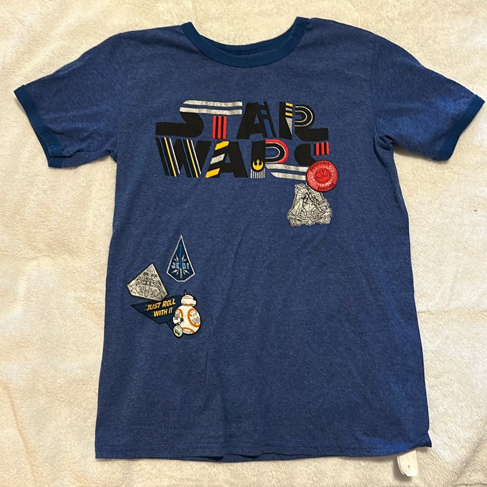 Boys Disney Star Wars Shirt Sz XL(14)